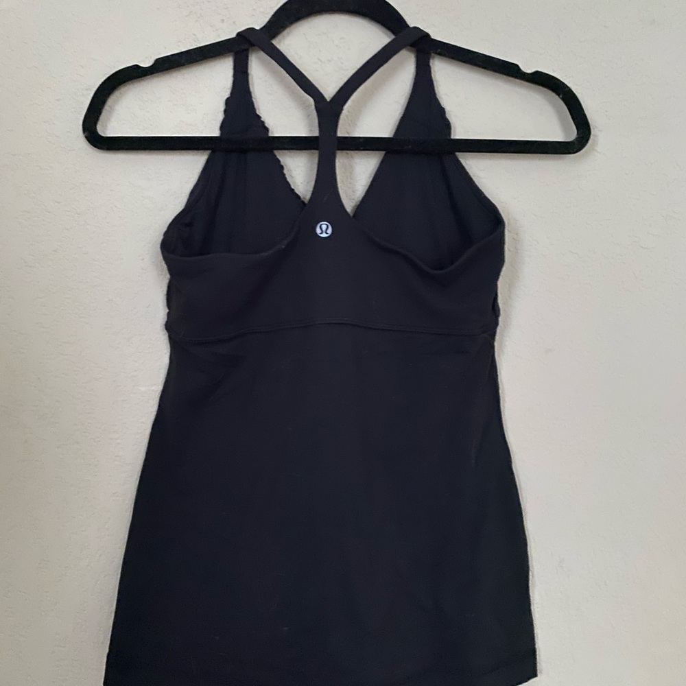 Lululemon Ruffle Halter Tank Top